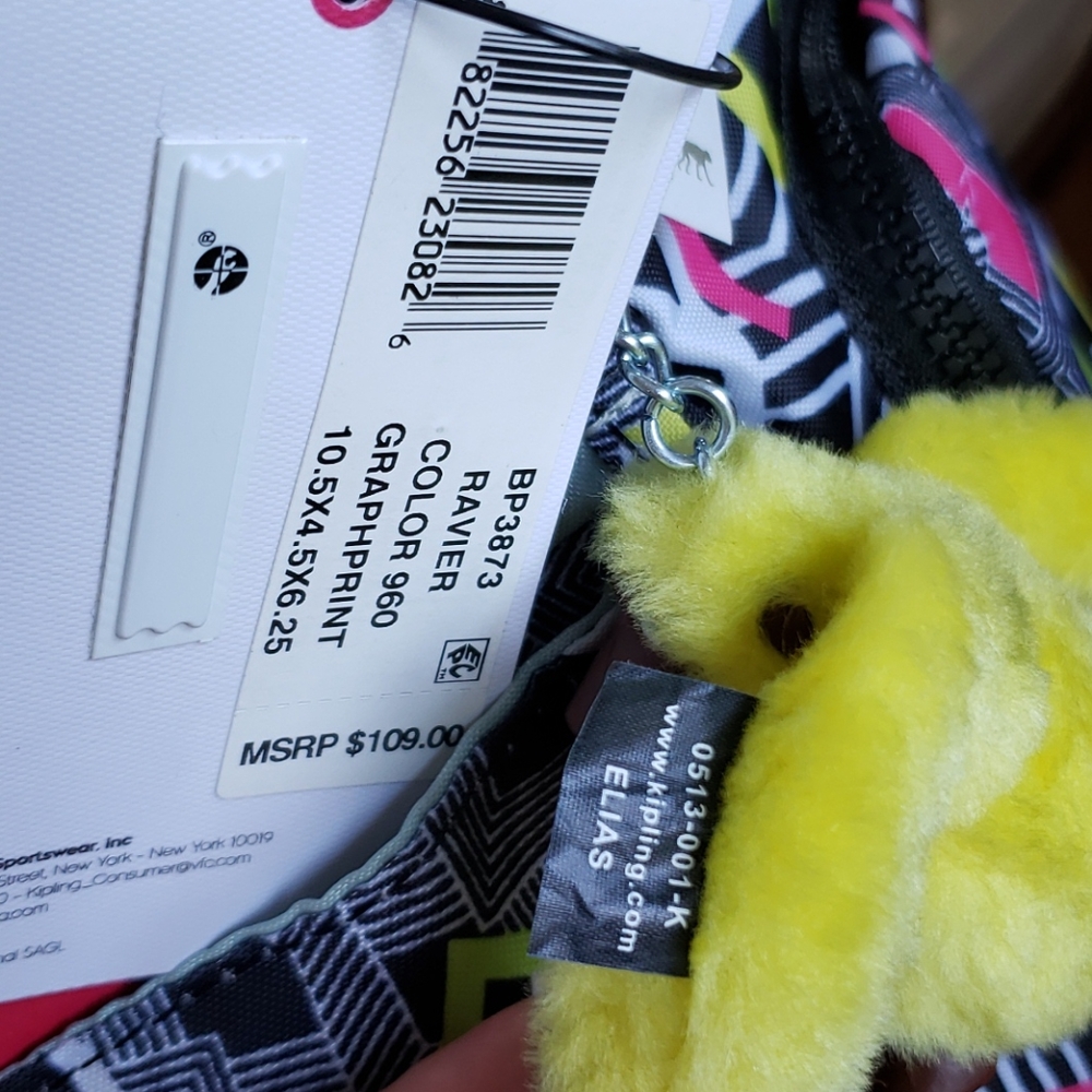 New w Tag Kipling Ravier Backpack - Picture 5 of 8